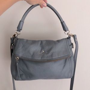 Kate Spade Cobble Hill Mini Minka crossbody empire gray